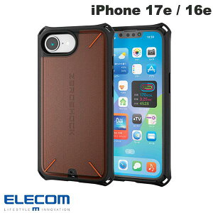 �m2026/ 2025�nELECOM �G���R�� iPhone 17e / 16e �n�C�u���b�h�P�[�X ZEROSHOCK ����f��D3O �u���b�N # PM-A25SZEROD3BK �G���R�� (�X�}�z�P�[�X�E�J�o�[)