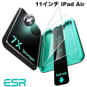 �m�y�V�����L���O1�ʊl���n ESR 11�C���` iPad Air M4 (2026) / M3 (2025) / M2 (2024) UltraFit Armorite Screen Protector 0.3mm 2������ # ESR716 �C�[�G�X�A�[�� (�^�u���b�g�p�t���ی�K���X�t�B����)