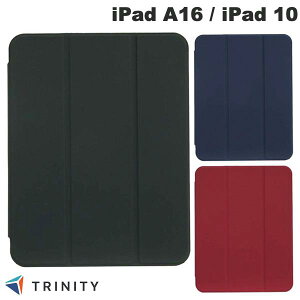 TRINITY iPad A16 (11����) / 10.9�C���` iPad 10 [Turtle Flip] Apple Pencil���[�\ �Ռ��z�� �n�C�u���b�h�N���A�t���b�v�P�[�X �g���j�e�B (�^�u���b�g�J�o�[�E�P�[�X)
