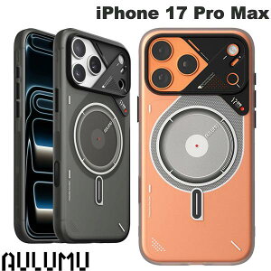 �m6����{�����\��n�m���x�ω���F�Œm�点��C���W�P�[�^�[���ځn AULUMU iPhone 17 Pro Max �t���X�g�M�A MagSafe�Ή��P�[�X �I���� (�X�}�z�P�[�X�E�J�o�[) ���J�j�J��