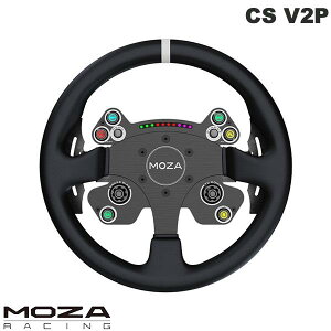 MOZA Racing CS V2P �X�e�A�����O�z�C�[�� # MOZA CS V2P ���U ���[�V���O (�Q�[���p�b�h�A�N�Z�T��)