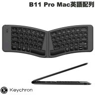 Keychron B11 Pro Mac英語配列 有線 / Bluetooth 5.3 / 2.4GHz ワイヤレス 両対応 テンキーレス Aliceレ…