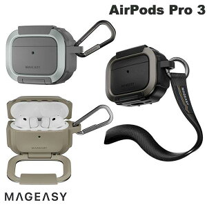 MagEasy AirPods Pro 3 Axiz Aviation �X�^���h�t���P�[�X �}�O�C�[�W�[ (Apple �C���z���P�[�X) �X�}�z ���掋�� �ϏՌ� ���S���b�N �J���r�i�t��