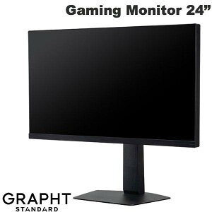GRAPHT THE SHOOTER Gaming Monitor 24�h �Q�[�~���O���j�^�[ # GRT085-2536DML-BK �O���t�g �X�^���_�[�h (�f�B�X�v���C�E���j�^�[)