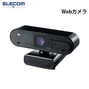 ELECOM �G���R�� ���掿Full HD�Ή� 200����f �I�[�g�t�H�[�J�X �����}�C�N�t Web�J���� �u���b�N # UCAM-C820ABBK �G���R��