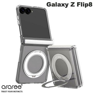 �m2026�n araree Galaxy Z Flip8 DUPLE 360 M MagSafe�Ή� STAND �N���A # AR28617GZFP8 �A�����[ (�A���h���C�h�X�}�z�P�[�X�E�J�o�[) �܂肽����