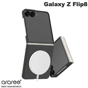 �m 8�����{�����\��n�m2026�n araree Galaxy Z Flip8 ARAMEE M MagSafe�Ή� �u���b�N # AR28618GZFP8 �A�����[ (�A���h���C�h�X�}�z�P�[�X�E�J�o�[) �܂肽���� SAMSUNG�����F��