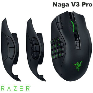 �m9��4�������n�y�������K�i�z Razer Naga V3 Pro �����\�ȃT�C�h�v���[�g�t���̃��W���[���� MMO ���C�����X�Q�[�~���O�}�E�X # RZ01-05660100-R3A1 ���[�U�[ �i�[�K