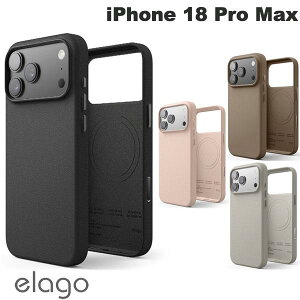 �m2025�n elago iPhone 18 Pro Max / 17 Pro Max MAGNETIC LEATHER CASE �}�O�l�b�g����PU���U�[�P�[�X �G���S (�X�}�z�P�[�X�E�J�o�[)
