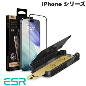 �y�������K�i�z�m2025�n�ȒP�t�B�����\�t���L�b�g�t�� ���x10�{ ESR iPhone 18 Pro / 18 Pro Max / 17 / 16 Pro / 17 Pro / 17 Pro Max UltraFit Armorite Pro Screen Protectorfor (�X�}�z�p�t���ی�K���X�t�B����) �C�[�G�X