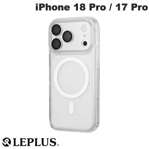 LEPLUS ���v���X iPhone 18 Pro / 17 Pro UTILO All Cover mag �N���A MagSafe�Ή� �J���������Y�ی�P�[�X 10H LN-IP26CACMCL