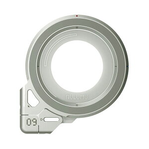 AULUMU �I���� G09 �f���A�� MagSafe�Ή� �����O�X�^���h 3�� 360°��] ���ʃ}�O�l�b�g �V���o�[ ALM28535