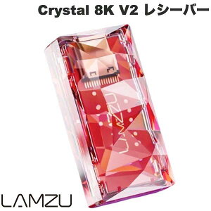LAMZU �����Y Crystal 8K V2 ���V�[�o�[ 8000Hz �Ή��Q�[�~���O�}�E�X�p Pink HL005030011