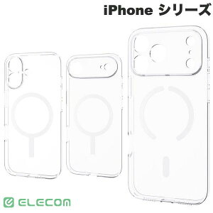 ELECOM iPhone 18 Pro Max / 17 / Air / 17 Pro Max �\�t�g�P�[�X �Ɍ� MAGKEEP �N���A