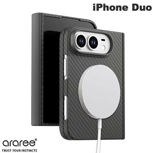 araree iPhone Duo ARAMEE 360 M MagSafe�Ή� �u���b�N # AR28698iD �A�����[ (�X�}�z�P�[�X�E�J�o�[)