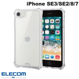 [ネコポス送料無料] ELECOM エレコム iPhone SE 第3世代 / SE 第2世代 / 8 / 7 ハイブリッドケース ZEROSHOCK インビジブル フォルティモ (R) クリア # PM-A22SZEROT2CR エレコム (スマホケース・カバー) 耐衝撃 衝撃吸収