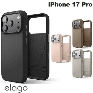 m2025n elago iPhone 17 Pro MAGNETIC LEATHER CASE }OlbgPUU[P[X GS (X}zP[XEJo[)