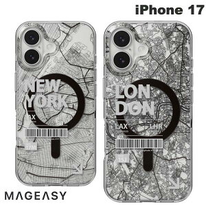 �m2025�n MagEasy iPhone 17 Urban M MagSafe�Ή� �ϏՌ��P�[�X �}�O�C�[�W�[ (�X�}�z�P�[�X�E�J�o�[)