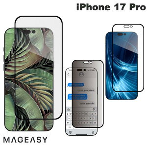 m2025n MagEasy iPhone 17 Pro Vetro 9H KXtB Transparent }OC[W[ (X}zptیKXtB)
