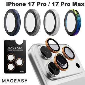 m2025n MagEasy iPhone 17 Pro / 17 Pro Max Lenz AJpیtB }OC[W[ (JYveN^[)