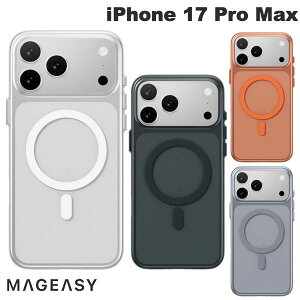 �m2025�n MagEasy iPhone 17 Pro Max Lyte M MagSafe�Ή� �����^�P�[�X �}�O�C�[�W�[ (�X�}�z�P�[�X�E�J�o�[)