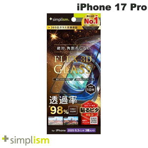 m2025ngjeB Simplism iPhone 17 Pro [FLEX 3D] ɂ̓ AeBbgNA t[KX ubN # TR-IP25M3-G3-C4ARCBK VvY (X}zptیKXtB)