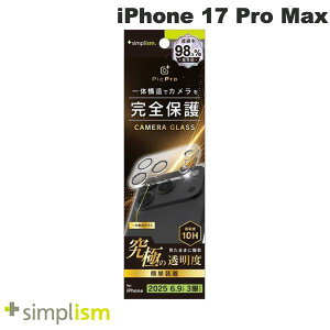 m2025ngjeB Simplism iPhone 17 Pro Max [PicPro] ɂ̓ߗ AeBbgNA JYیKX  # TR-IP25L3-LCA-C4ARC VvY (JYveN^[) \ʍdx10H 