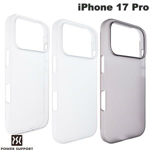 �m2025�n ���Q�̑����� PowerSupport iPhone 17 Pro �G�A�[�W���P�b�g Air Jacket �p���[�T�|�[�g (�X�}�z�P�[�X�E�J�o�[) �Ŕ� �Ōy�� �g���C�^���g�p ts0523