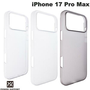 �m2025�n ���Q�̑����� PowerSupport iPhone 17 Pro Max �G�A�[�W���P�b�g Air Jacket �p���[�T�|�[�g (�X�}�z�P�[�X�E�J�o�[) �Ŕ� �Ōy�� �g���C�^���g�p ts0523
