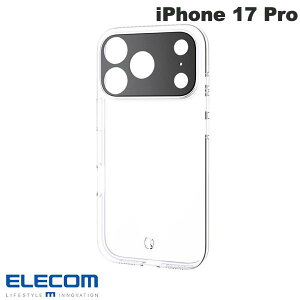 �m2025�nELECOM �G���R�� iPhone 17 Pro �\�t�g�P�[�X �Ɍ�Plus ���^�������O�t �N���A # PM-A25CUCTKPCR �G���R�� (�X�}�z�P�[�X�E�J�o�[)