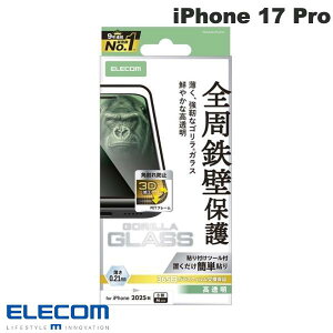 m2025nELECOM GR iPhone 17 Pro KXtB t[t S 0.21mm # PM-A25CFLGFO GR (X}zptیKXtB)