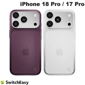 �m2026�n SwitchEasy iPhone 18 Pro / 17 Pro 0.35 �ɔ��X�����P�[�X �X�C�b�`�C�[�W�[ (�X�}�z�P�[�X�E�J�o�[) �����^ ���y�� ���C�����X�[�d�Ή�