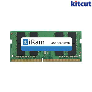 iRam PC4-19200 DDR4 2400MHz SO.DIMM 4GB # IR4GSO2400D4 AC (Mac) iMac 5Nۏ
