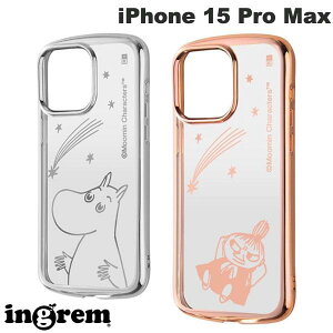 ingrem iPhone 15 Pro Max [~ TPU\tgP[X METAMORU CO (X}zP[XEJo[)  LN^[ 킢