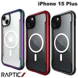 [ネコポス送料無料] RAPTIC iPhone 15 Plus Shield MagSafe対応 耐衝撃ケース ラプティック (スマホケース・カバー) 透明