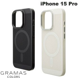 [ネコポス送料無料] 【在庫処分特価】 GRAMAS COLORS iPhone 15 Pro Mag Mesh ウルトラスリムケース MagSafe対応 グラマス カラーズ (スマホケース・カバー)