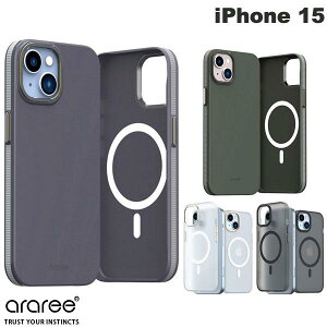 araree iPhone 15 MagSafeΉ P[X AERO FRAME A[ (X}zP[XEJo[)