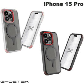 [ネコポス送料無料] GHOSTEK iPhone 15 Pro Covert MagSafe対応 抗菌 クリアタフケース ゴーステック (スマホケース・カバー) 透明