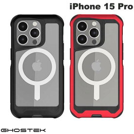 [ネコポス送料無料] GHOSTEK iPhone 15 Pro Atomic Slim MagSafe対応 アルミ合金製スリムケース ゴーステック (スマホケース・カバー)