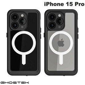 [ネコポス送料無料] GHOSTEK iPhone 15 Pro Nautical Slim 防水 防雪 防塵 ケース MagSafe対応 ゴーステック (スマホケース・カバー) 透明