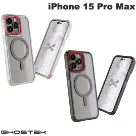 [ネコポス送料無料] GHOSTEK iPhone 15 Pro Max Covert MagSafe対応 抗菌 クリアタフケース ゴーステック (スマホケース・カバー) 透明