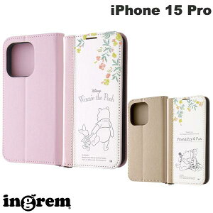 ingrem iPhone 15 Pro fBYj[ 蒠^U[P[X Noble CO (X}zP[XEJo[) v[ sObg eBK[ LN^[ 킢