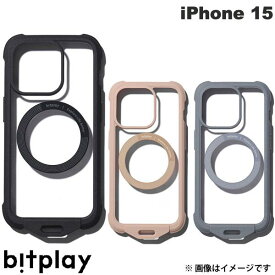 [ネコポス送料無料] bitplay iPhone 15 Wander Case MagSafe対応 ビットプレイ (スマホケース・カバー) 透明 ショルダーストラップ対応
