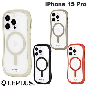 LEPLUS iPhone 15 Pro ViAMO Charge MagSafe�Ή� ���v���X (�X�}�z�P�[�X�E�J�o�[)