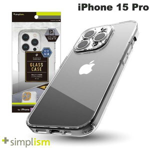gjeB Simplism iPhone 15 Pro [GLASSICA Solid] ݌v wʃKXP[X NA # TR-IP23M3-CGSL-PCCCL VvY (X}zP[XEJo[)  M  ҏ
