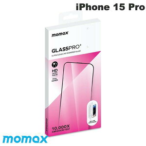 MOMAX iPhone 15 Pro GlassPro+ KXtB NA 0.5mm # MM25540i15PR [}bNX (X}zptیKXtB)