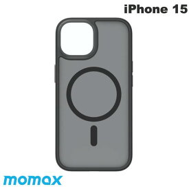 [ネコポス送料無料] MOMAX iPhone 15 Magsafe対応 ケース Play ブラック # MM25526i15 モーマックス (スマホケース・カバー)