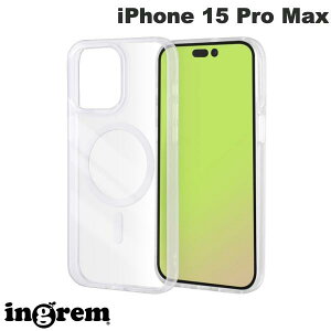 ingrem iPhone 15 Pro Max ϏՌnCubhP[X MagSafe }OlbgANZT[Ή NA # IN-P44MG2/CM CO (X}zP[XEJo[) 