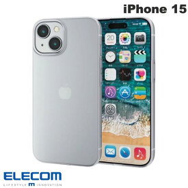 [ネコポス送料無料] ELECOM エレコム iPhone 15 ソフトケース 薄型 クリア # PM-A23AUCUCR エレコム (スマホケース・カバー) 透明