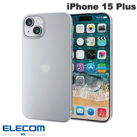 [ネコポス送料無料] ELECOM エレコム iPhone 15 Plus ソフトケース 薄型 クリア # PM-A23BUCUCR エレコム (スマホケース・カバー) 透明